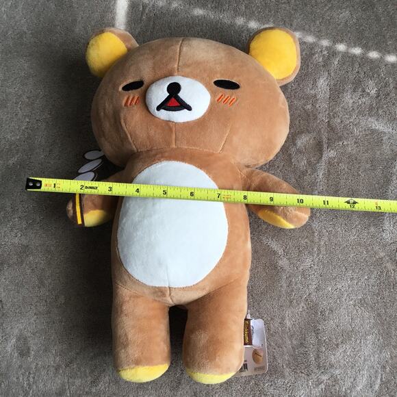 Round 1 San-x Rilakkuma Korilakkuma Pancake Dango Stick Plush Doll Toy New 15” - Picture 3 of 7
